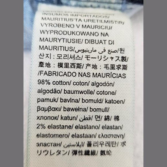 Calvin Klein 5 Pocket Slim Fit Distressed Jeans - Picture 13 of 13